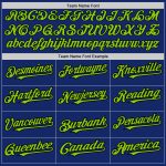 Custom Team Baseball Jersey with Personalized Name & Number - Neon Green-Black Authentic Raglan Sleeves Personalized Royal