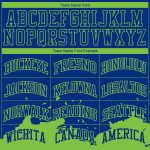 Custom Neon Green Basketball Jersey with Sublimation Design, Personalized Team Name and Number, Round Neck Suit Personalized