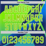 Custom Neon Green-White 3D Pattern Baseball Jersey with Personalized Name & Number - Authentic Sports Apparel Personalized