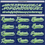 Custom Neon Green and White Hockey Jersey with Personalized Name and Number Personalized Royal Neon Green-White Hockey Jersey
