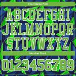 Custom Neon Green White Basketball Jersey with Name and Number - Personalized Round Neck Sublimation Team Suit Personalized