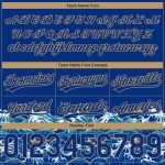 Custom Name Number Basketball Shorts 3D Pattern Fish Sea Royal Old Gold Personalized Design Personalized Royal Old Gold 3D