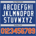 Custom Name Number Personalized Royal Orange-White Baseball Jersey Authentic Throwback Team Jersey Personalized Royal Orange-White