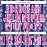 Custom Name and Number Personalized Royal Pink and White Flower Soccer Jersey Team Uniform Personalized Royal Pink-White
