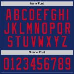 Custom Name and Number Hockey Jersey - Personalized Royal Red Team Gear Personalized Royal Red Hockey Jersey Team Custom