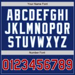 Custom Name and Number Authentic Baseball Jersey - Personalized Royal Red-Light Blue Team Jersey Personalized Royal Red-Light
