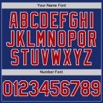 Personalized Royal Red-White Baseball Jersey - Authentic Sleeveless Design Personalized Royal Red-White Authentic Sleeveless