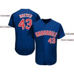 Custom Name and Number Personalized Baseball Jersey - Royal Red-White Team Jersey Personalized Royal Red-White Baseball Jersey