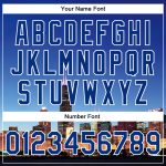 Custom Chicago Illinois City Edition 3D Bomber Varsity Letterman Jacket Personalized Red-White Team Name & Number Personalized