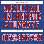 Custom Name and Number Basketball Jersey for Authentic City Edition, Royal Red-White Geometric Shapes with Side Stripes Personalized