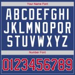 Custom Name and Number Basketball Jersey - Personalized Red-White Round Neck Rib-Knit Team Apparel Personalized Royal Red-White