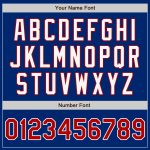 Custom Name & Number Authentic Split Fashion Baseball Jersey - Personalized Royal Red-Yellow Team Jersey Personalized Royal