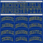 Custom Royal Gold Basketball Jersey with Personalized Name and Number - Authentic Throwback Team Design Personalized Royal
