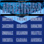 Custom Light Blue Soccer Jersey with Name & Number - Personalized Royal Sublimation Uniform Personalized Royal Royal-Light