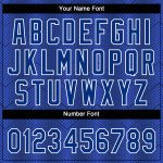 Custom Name Number Softball Jersey Unisex 3D Pattern Royal Navy Two-Button Personalized Team Apparel Personalized Royal Royal-Navy