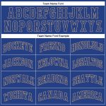 Custom Name and Number Throwback Basketball Jersey - Personalized Royal Old Gold Authentic Team Jersey Personalized Royal