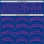 Custom Name Number Personalized Basketball Jersey - Authentic Throwback Royal-Pink Team Jersey Personalized Royal Royal-Pink