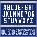 Personalized Authentic Baseball Jersey - Royal White Team Spirit Apparel Personalized Royal Royal-White Authentic Baseball