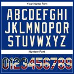 Custom Name and Number USA Flag Cream Performance Vapor Golf Polo Shirt - Personalized Vintage Team Shirt Personalized Royal