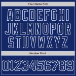 Custom Name and Number Baseball Jersey, Personalized Abstract Splatter Grunge Art, Royal White 3D Pattern Design Personalized