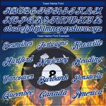 Custom Name Number Performance Polo Shirt - Personalized 3D Flame Design Royal White Billiards 8 Ball Personalized Royal