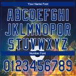 Custom Name Number Performance Polo Shirt - Personalized 3D Flame Design Royal White Billiards 8 Ball Personalized Royal