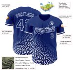 Custom Leopard Print Baseball Jersey with 3D Pattern Design - Personalized Team Jersey with Name & Number - Authentic Fashion Wear