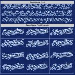 Custom Name and Number Baseball Jersey for Team - Personalized Royal White Authentic Raglan Sleeves Personalized Royal White