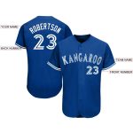 Custom Name and Number Personalized Baseball Jersey - Royal White Team Jersey Personalized Royal White Baseball Jersey Team