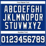 Custom Name and Number Authentic Baseball Jersey - Personalized Royal White-Black Sleeveless Team Gear Personalized Royal
