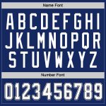 Custom Name and Number Personalized Hockey Jersey - Royal White-Black Team Jersey Personalized Royal White-Black Hockey Jersey