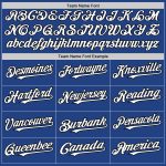 Custom Name and Number Baseball Jersey - Authentic Throwback Design, Royal White-Black Mesh, Personalized Team Gear Personalized