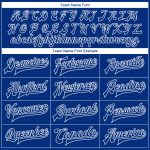 Personalized 3D Pattern Bomber Jacket with Custom Name & Number - Royal White Flying Bird Varsity Letterman Sleeves Personalized