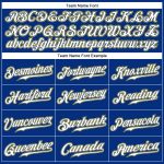 Custom Name and Number Personalized White-Gold Sleeveless Baseball Jersey - Authentic Team Gear Personalized Royal White-Gold