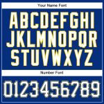 Custom Name and Number Personalized White-Gold Sleeveless Baseball Jersey - Authentic Team Gear Personalized Royal White-Gold