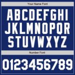 Personalized Authentic Baseball Jersey in Royal White-Gray - Custom Sports Apparel Personalized Royal White-Gray Authentic