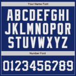 Custom Name and Number Authentic Baseball Jersey - Personalized Royal White-Gray Team Jersey Personalized Royal White-Gray