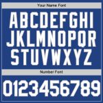 Custom Name and Number Personalized Authentic Baseball Jersey - White-Gray Throwback Team Jersey Personalized Royal White-Gray