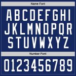 Custom Name and Number Personalized Royal White Hockey Jersey for Team Personalized Royal White Hockey Jersey Team Custom