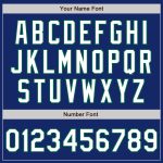 Personalized Custom Team Name Number Royal White Kelly Green Baseball Jersey Authentic Raglan Sleeves Personalized Royal