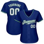 Custom Personalized Baseball Jersey with Team Name and Number - Royal White, Kelly Green, Gray Authentic Design Personalized