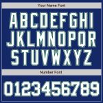 Custom Personalized Baseball Jersey with Team Name and Number - Royal White, Kelly Green, Gray Authentic Design Personalized