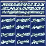 Custom Personalized Baseball Jersey with Team Name and Number - Royal White, Kelly Green, Gray Authentic Design Personalized