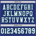 Custom Name and Number Personalized Authentic Football Jersey - Royal White and Kelly Green Mesh Throwback Design Personalized