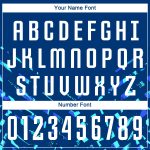 Custom Name and Number Personalized Royal White-Lakes Blue Soccer Uniform Jersey - Team Sublimation Jersey Personalized Royal