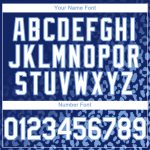 Custom Name Number Baseball Jersey - Personalized Leopard Print Fade with 3D Royal White-Light Blue Design Personalized Royal