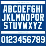 Custom Name and Number Personalized Royal Light Blue Softball Jersey for Team Personalized Royal White-Light Blue Softball