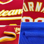 Custom Name and Number Personalized Authentic Baseball Jersey - Royal White Maroon Throwback Design Personalized Royal White-Maroon