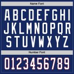 Personalized Custom Name Number Hockey Jersey in Royal White-Maroon - Team Apparel Personalized Royal White-Maroon Hockey