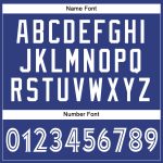 Custom Name and Number Authentic Football Jersey - Personalized Royal White Mesh Team Jersey Personalized Royal White Mesh